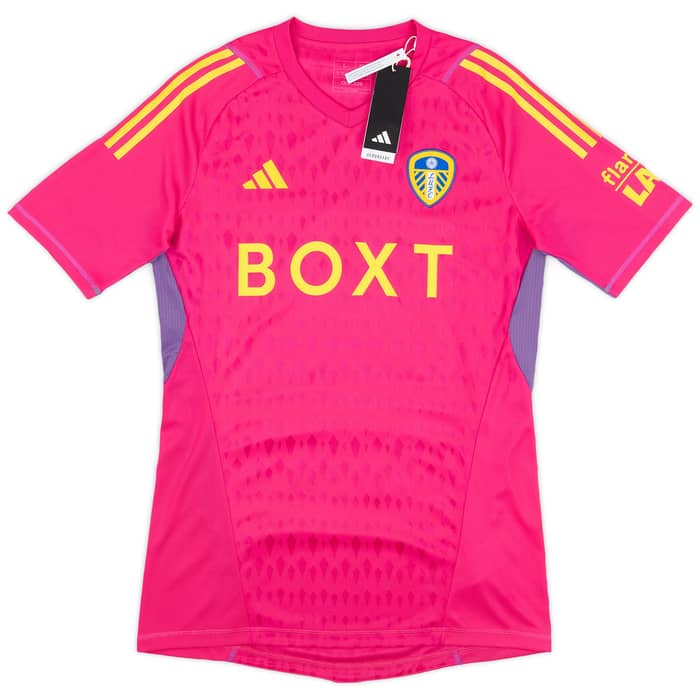 2023-24 Leeds United Player Issue GK Away S/S Shirt