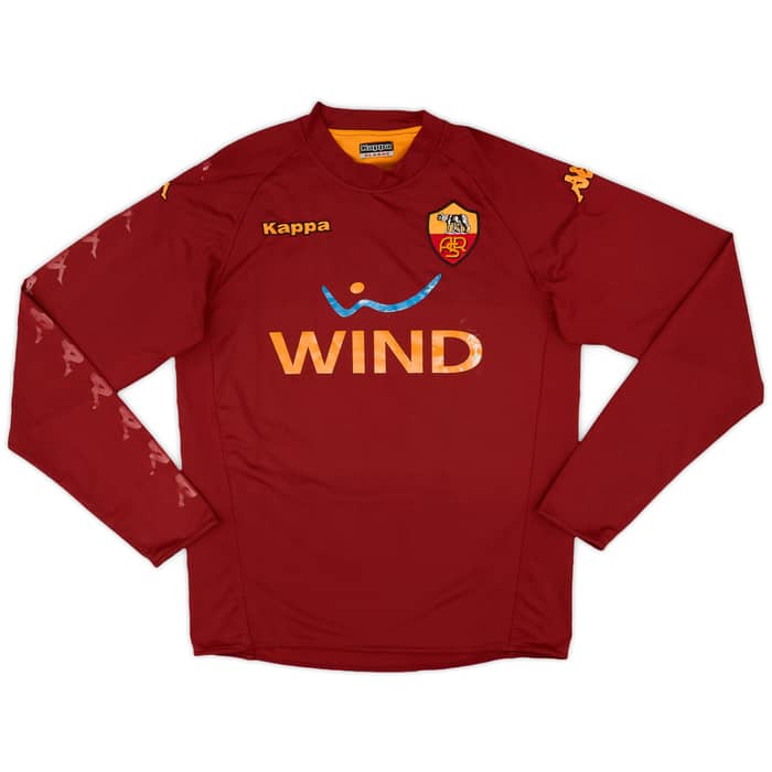 2010-11 Roma Kappa Training L/S Shirt - 6/10 - (XL)