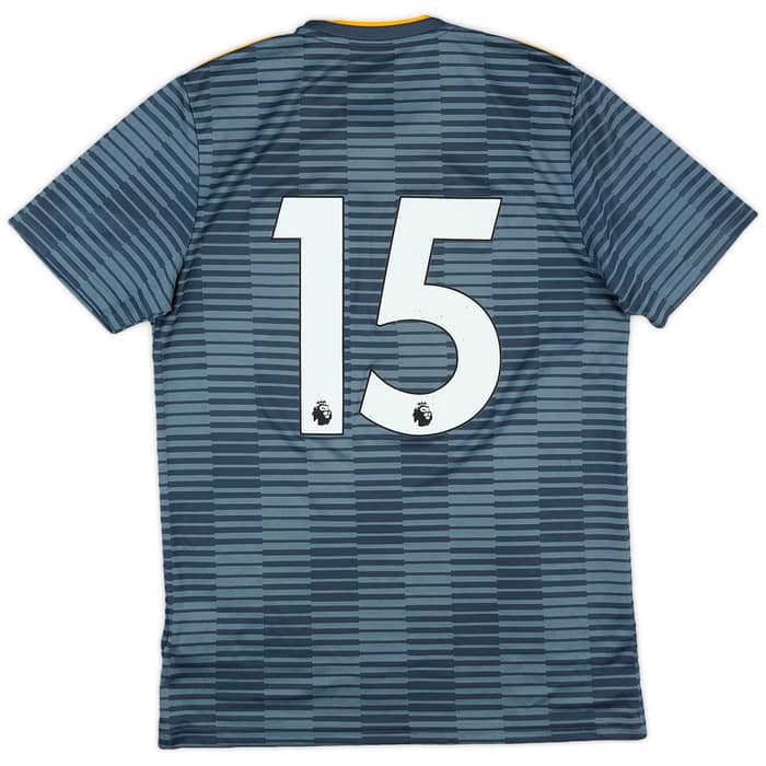 2018-19 Leicester Away Shirt #15 - 8/10 - (S)