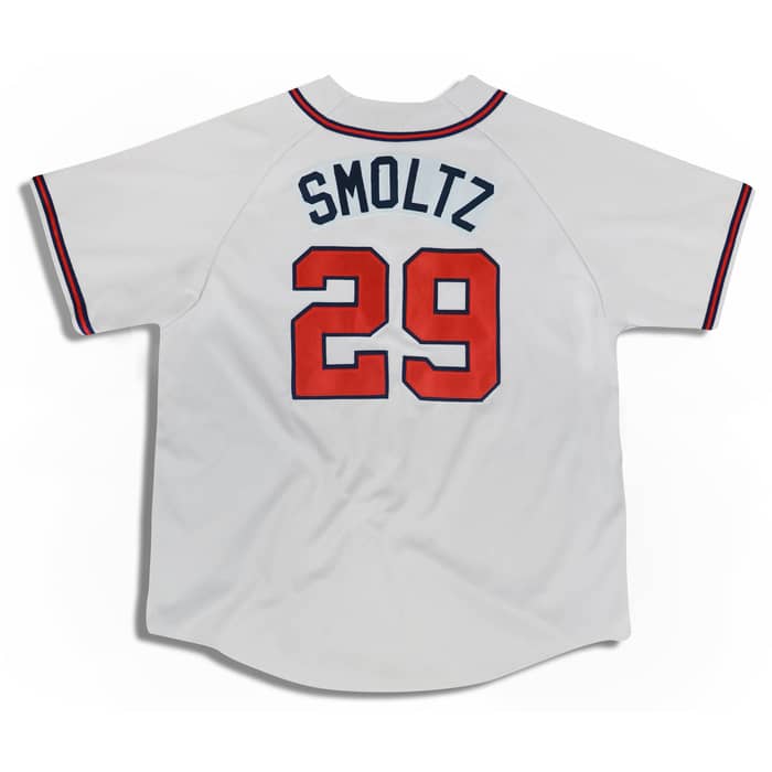 2005 Atlanta Braves Smoltz #29 Majestic Jersey (Away) XXL