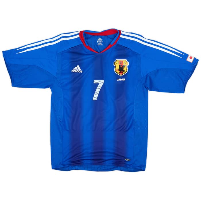 2004-06 Japan Player Issue Home Shirt Nakata #7 - 6/10 - (M)