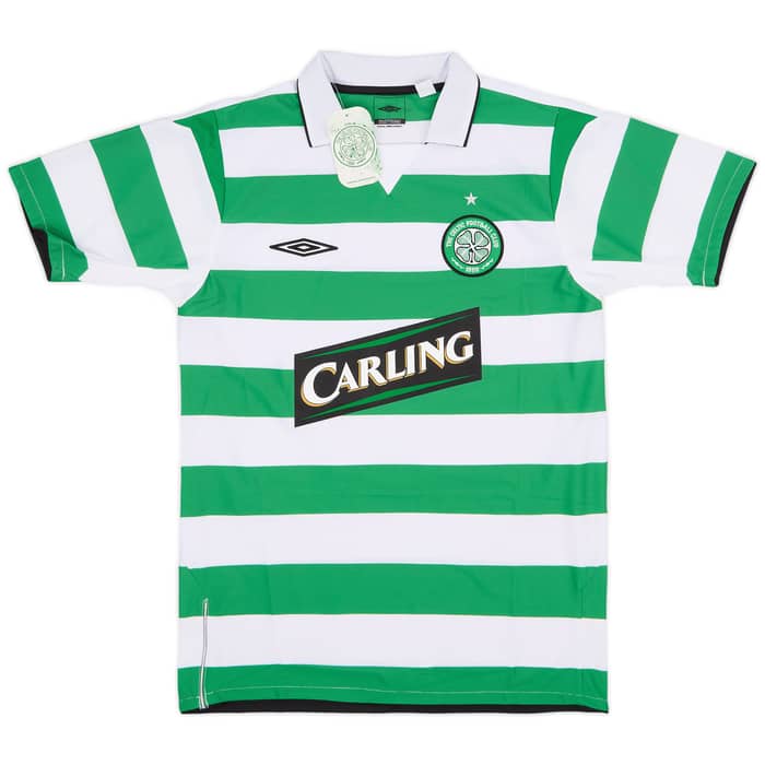 2004-05 Celtic Home Shirt Juninho #7 (S)