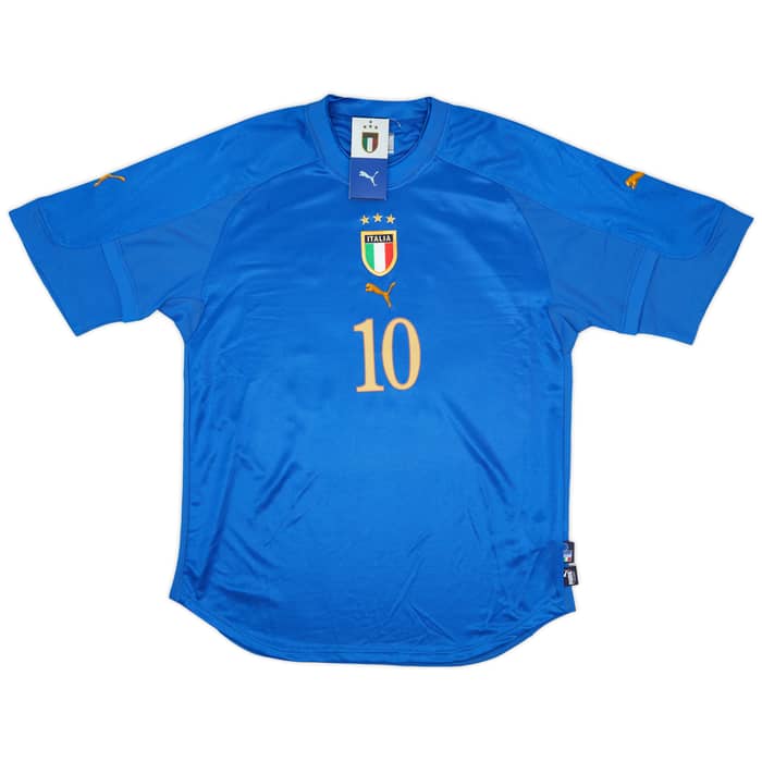 2004-06 Italy Home Shirt Totti #10 (XL)