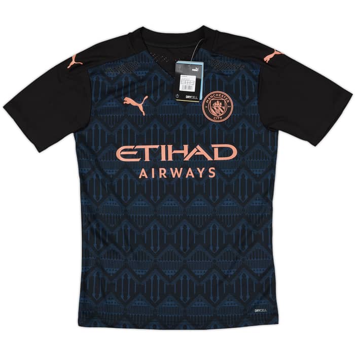 2020-21 Manchester City Player Issue Away Shirt Kun Aguero #10 (S)