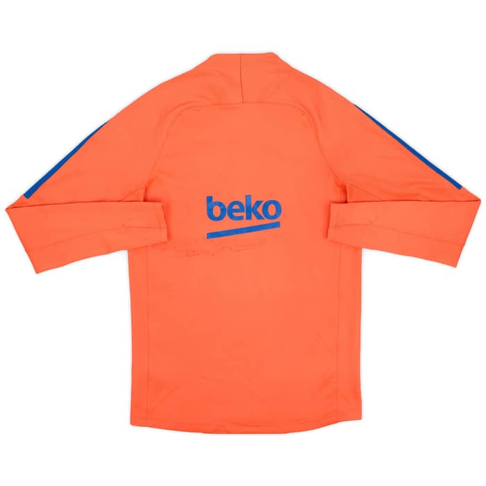 2016-17 Barcelona Nike 1/4 Zip Drill Top - 5/10 - (S)