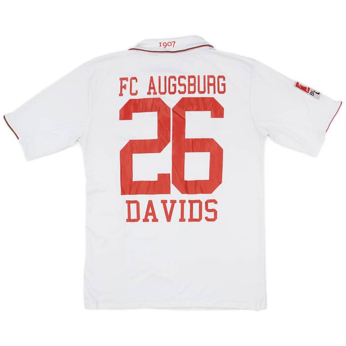 2011-12 Augsburg Home Shirt Davids #26 - 4/10 - (M)