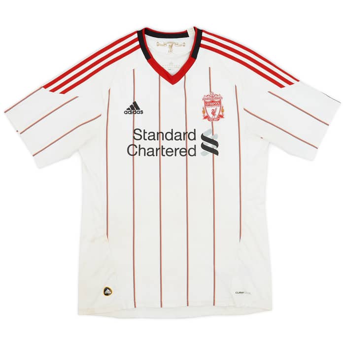 2010-11 Liverpool Away Shirt Gerrard #8 - 6/10 - (L)