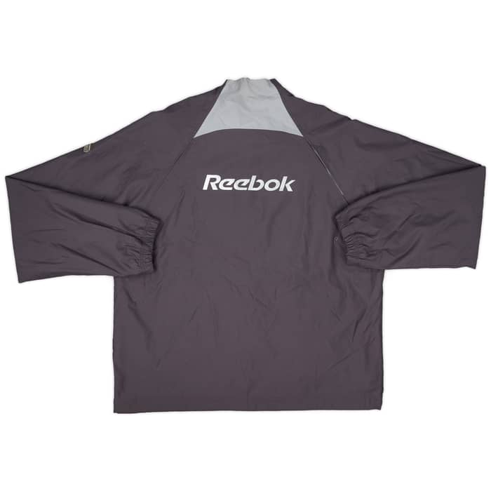 2004-06 Manchester City Reebok 1/4 Zip Drill Top - 6/10 - (XL)