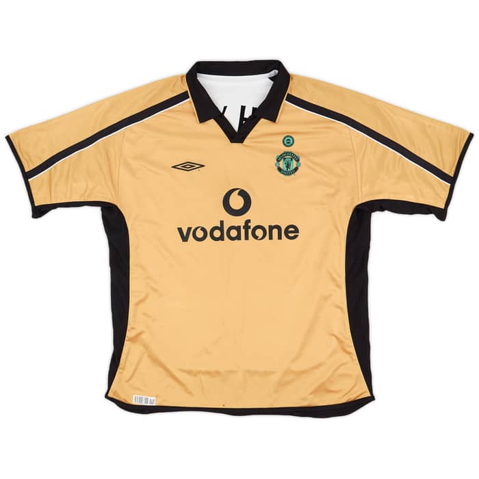 2001-02 Manchester United Centenary Away/Third Shirt Beckham #7 - 7/10 - (XXL)