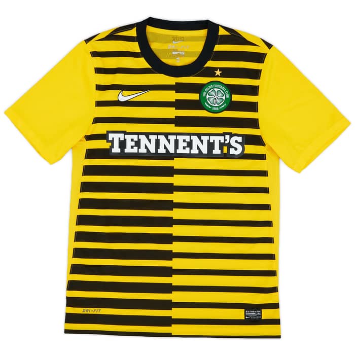 2011-12 Celtic Third Shirt Brown #8 - 8/10 - (S)