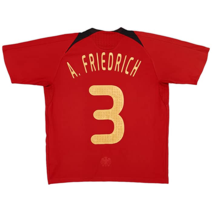 2008-09 Germany Away Shirt A. Friedrich #3 - 8/10 - (L.Boys)