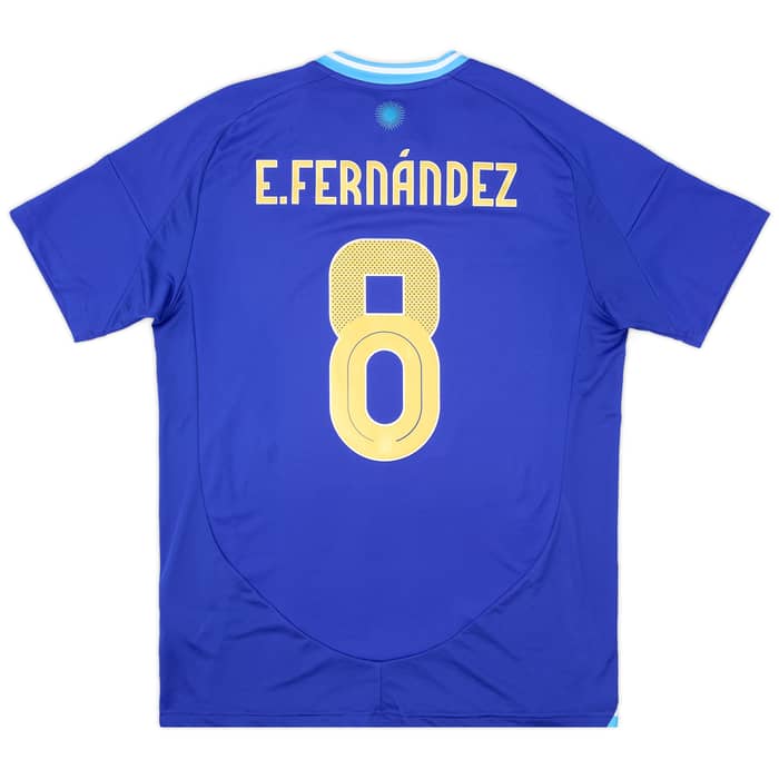 2024-25 Argentina Away Shirt E.Fernandez #8