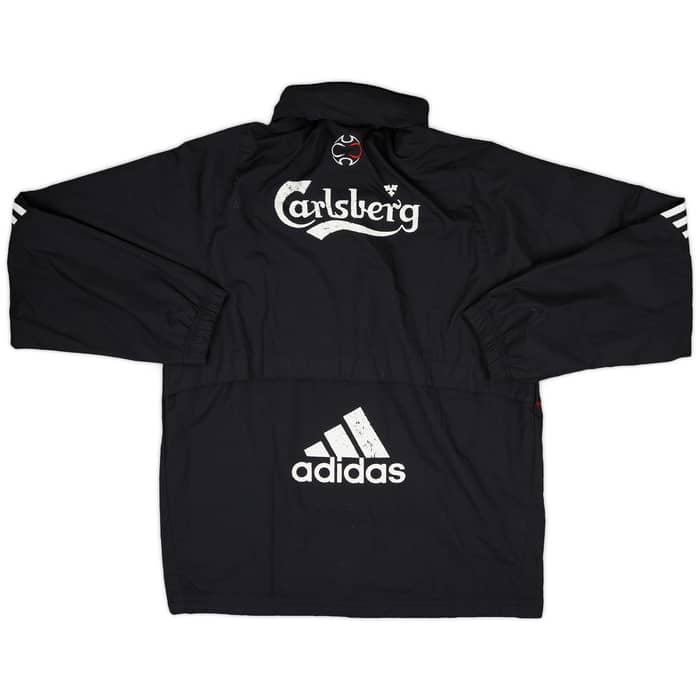 2007-08 Liverpool adidas Hooded Rain Jacket - 5/10 - (S)