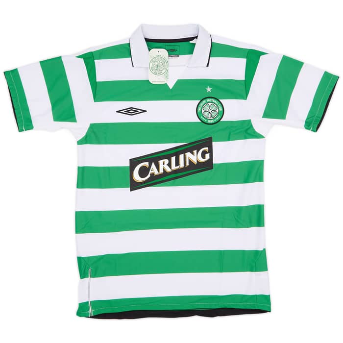 2004-05 Celtic Home Shirt Juninho #7 (S)