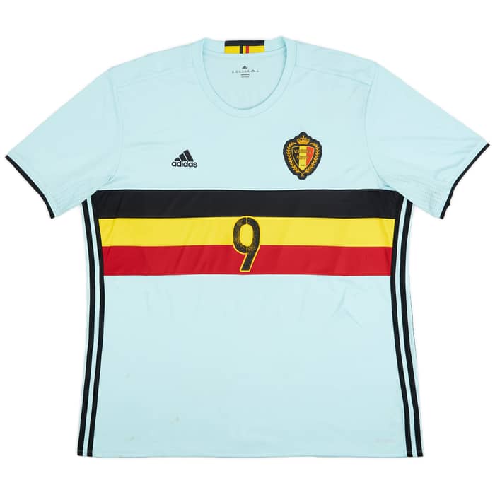 2016-17 Belgium Away Shirt Lukaku #9 - 6/10 - (XXL)