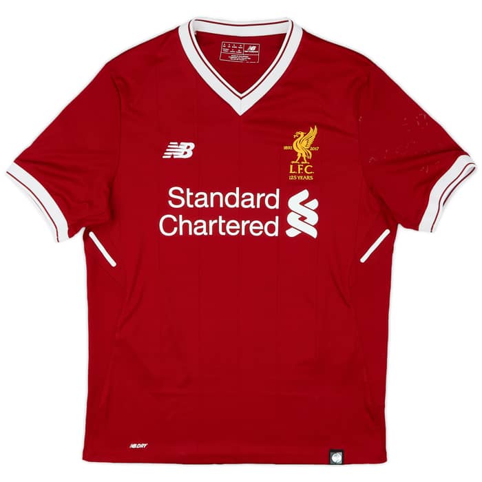2017-18 Liverpool 125 Years Home Shirt Firmino #9 - 7/10 - (S)