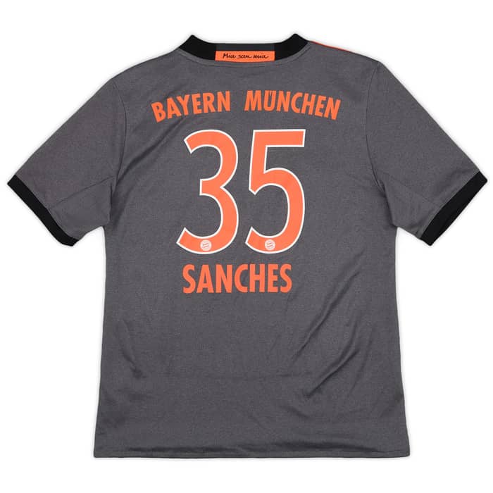 2016-17 Bayern Munich Away Shirt Sanches #35 - 8/10 - (M.Boys)