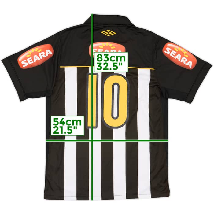 2010 Santos Away Shirt #10 - 8/10 - (L)