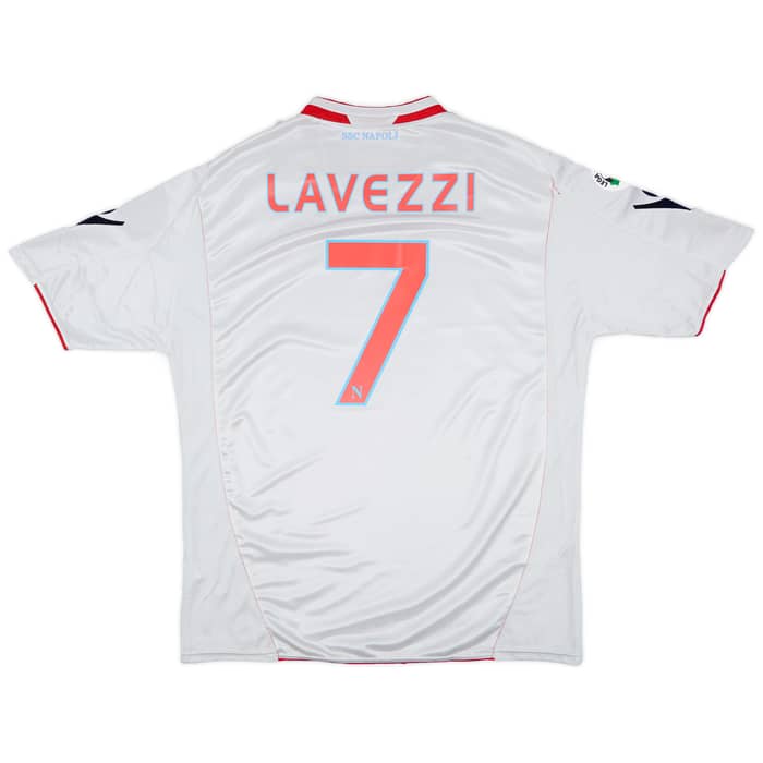 2009-10 Napoli Away Shirt Lavezzi #7 (XXL)