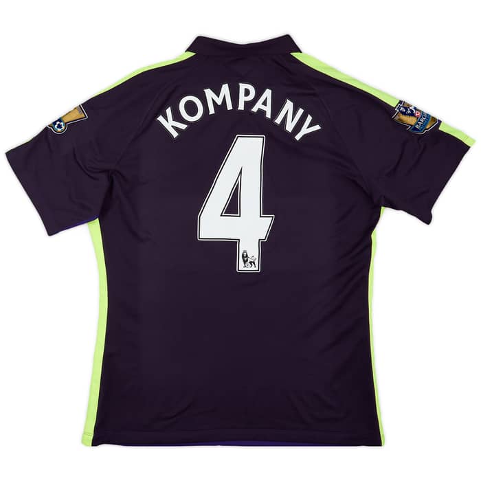 2014-15 Manchester City Authentic Third Shirt Kompany #4 - 8/10 - (XL)