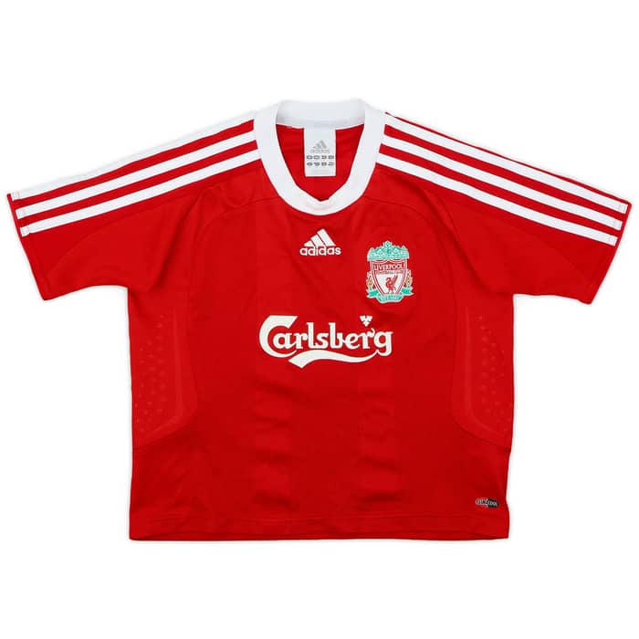 2008-10 Liverpool Home Shirt Torres #9 - 7/10 - (XS.Boys)