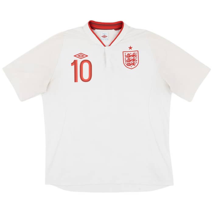 2012-13 England Home Shirt Rooney #10 - 5/10 - (XL)