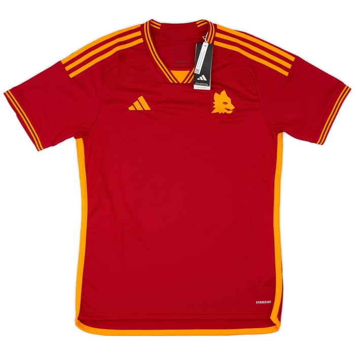 2023-24 Roma Home Shirt Lukaku #90 (M)