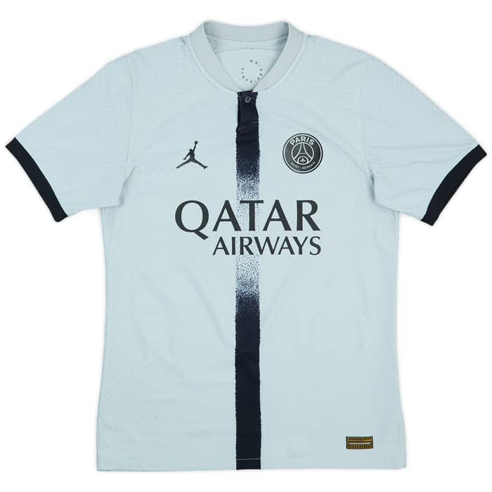 2022-23 Paris Saint-Germain Authentic Away Shirt Mbappe #7 - 8/10 - (S)