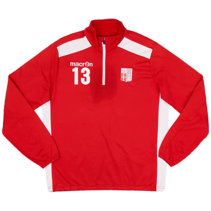 2017-18 Rimini Calcio Player Issue 1/4 Zip Training Top - 7/10 - (XL)