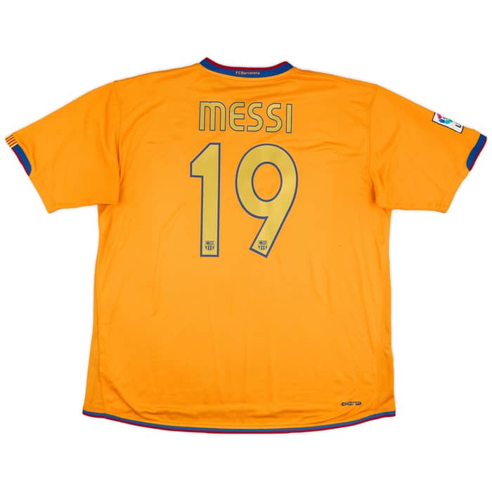 2006-08 Barcelona Away Shirt Messi #19 - 5/10 - (XXL)