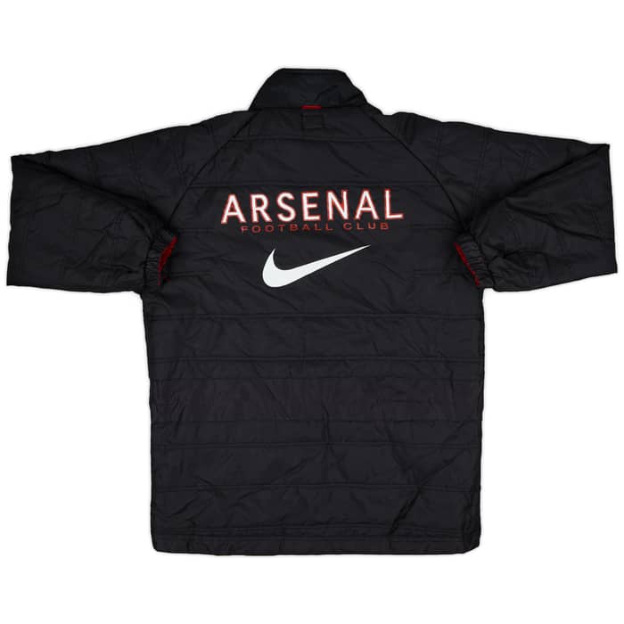 1998-99 Arsenal Nike Reversible Padded Bench Coat - 6/10 - (L)