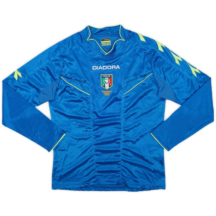 2000s Italy Diadora Referee L/S Shirt - 8/10 - (S)