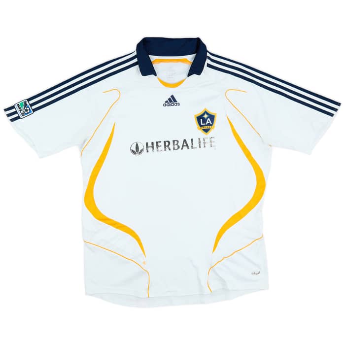 2007-08 LA Galaxy Home Shirt Beckham #23 - 5/10 - (XL)