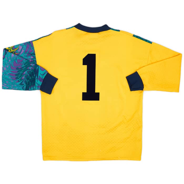 1995-96 England GK Shirt #1 - 6/10 - (M)