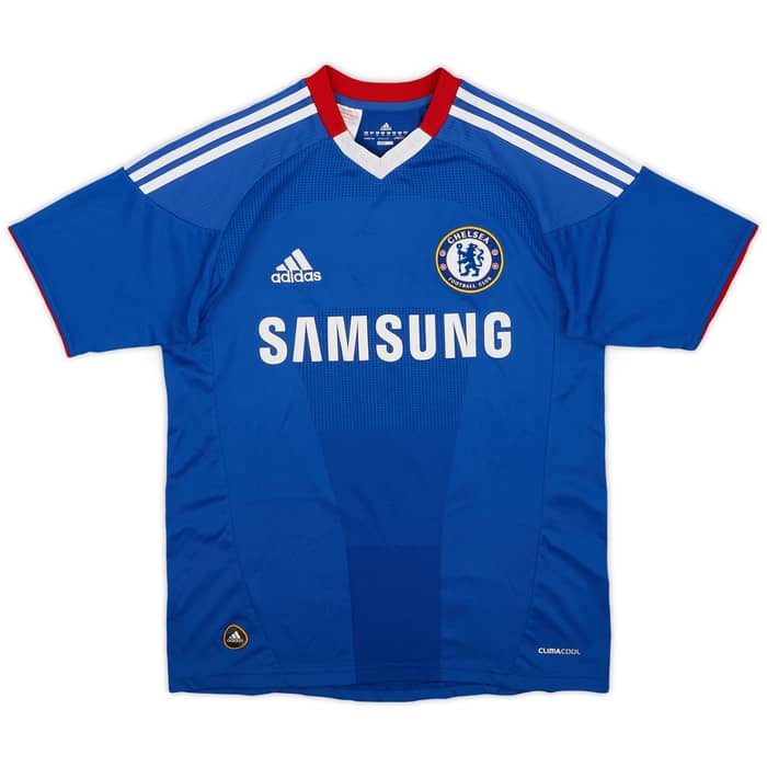 2010-11 Chelsea Home Shirt Malouda #15 - 6/10 - (L.Boys)