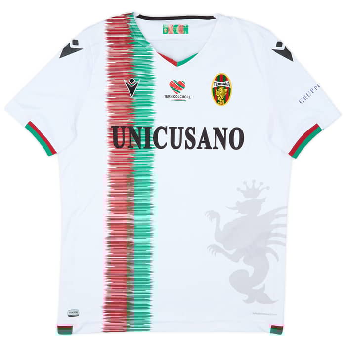 2020-21 Ternana Away Shirt Falletti #17 - 9/10 - (L)