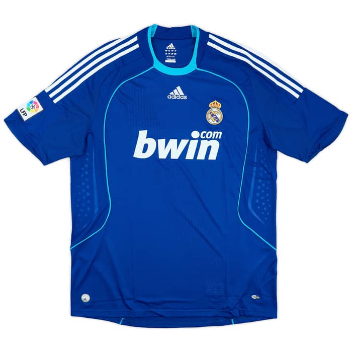 2008-09 Real Madrid Away Shirt Raul #9 (XL)