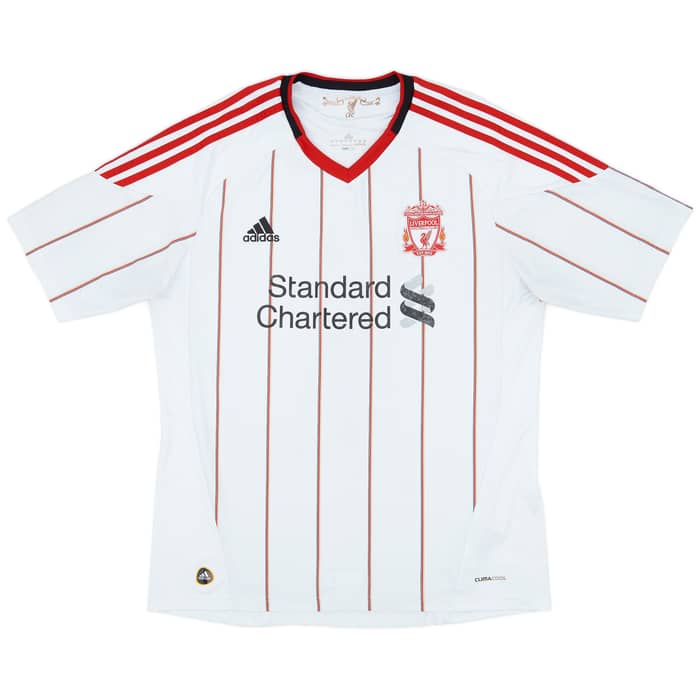 2010-11 Liverpool Away Shirt Gerrard #8 - 6/10 - (L)