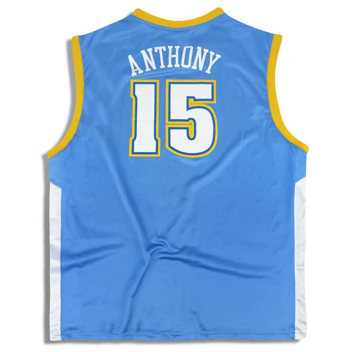2003-06 Denver Nuggets Anthony #15 Reebok Jersey (Away) Y