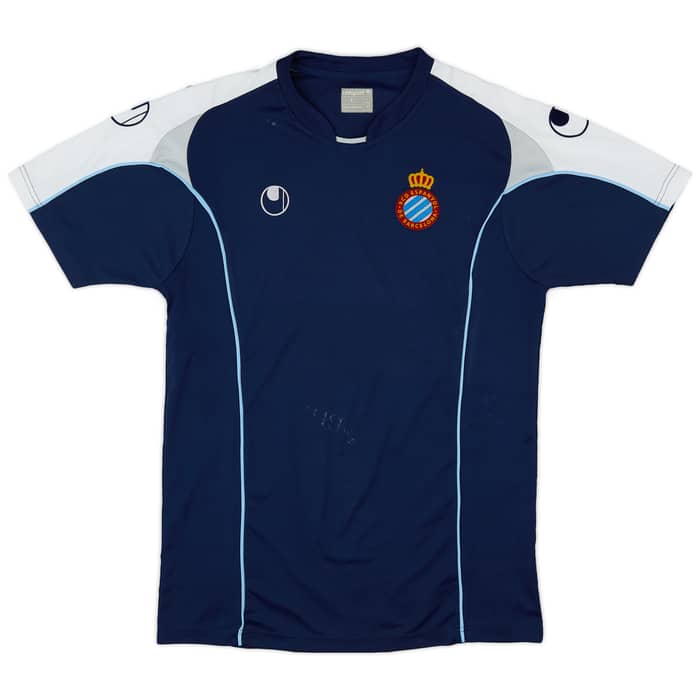 2009-10 Espanyol Uhlsport Training Shirt - 6/10 - (L)