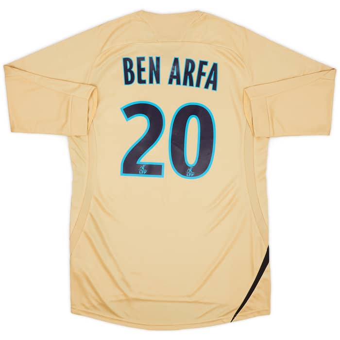 2008-09 Olympique Marseille Authentic Third Shirt Ben Arfa #20 - 8/10 - (L)