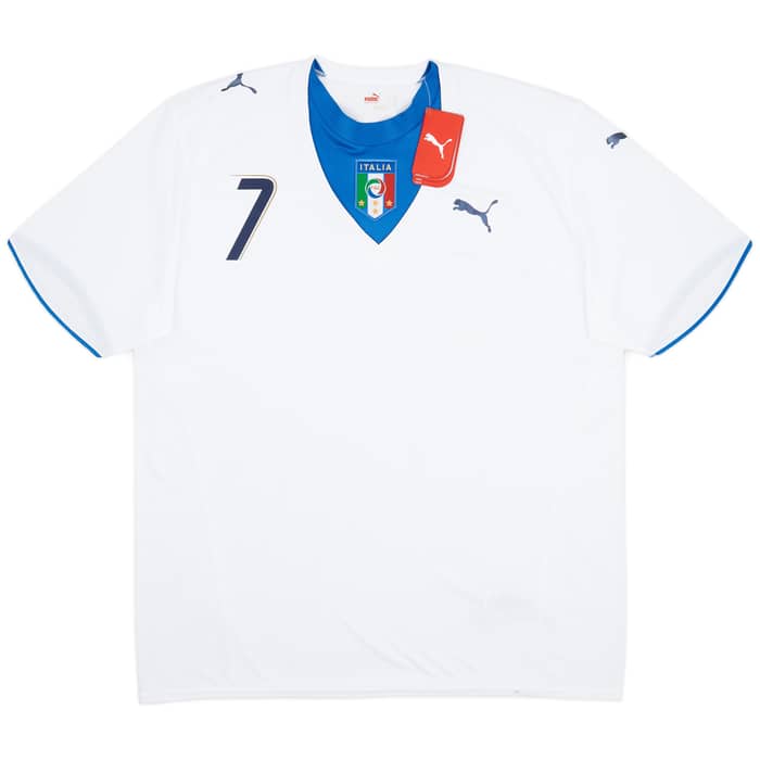 2006 Italy Away Shirt Del Piero #7 (XXL)