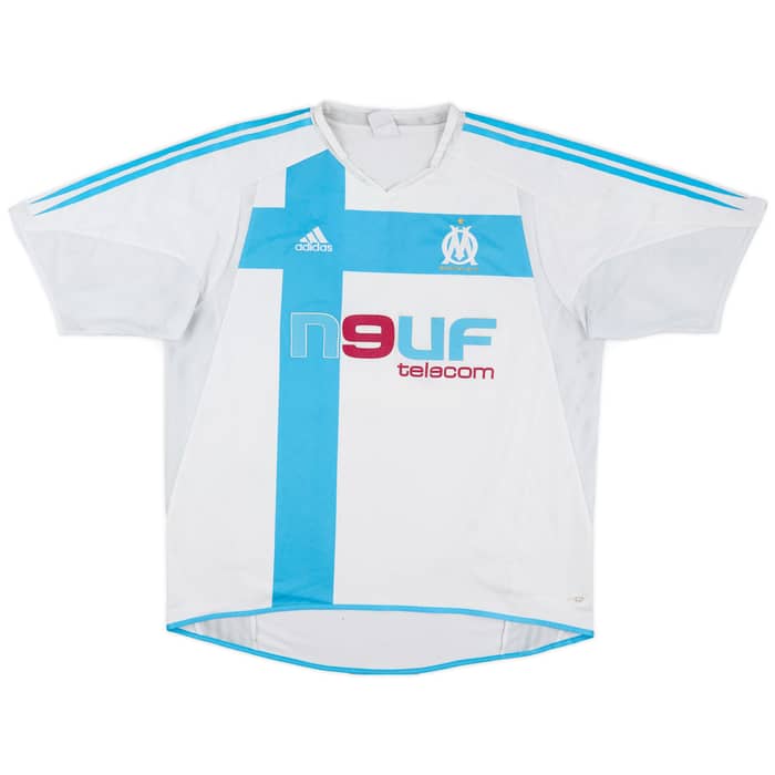 2004-05 Olympique Marseille Home Shirt Nasri #22 - 6/10 - (XL)