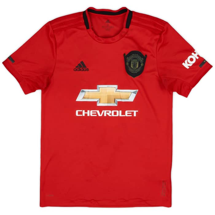 2019-20 Manchester United Home Shirt B.Fernandes #18 - 6/10 - (S)