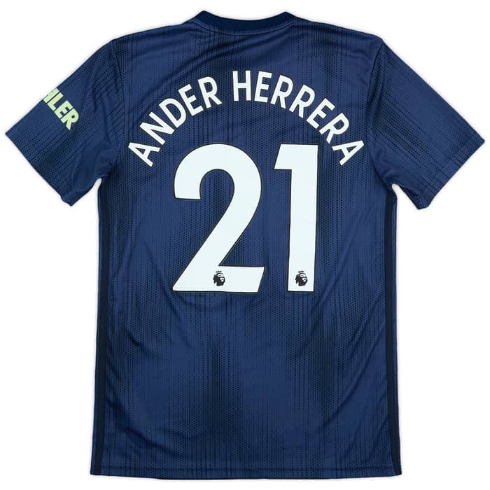 2018-19 Manchester United Third Shirt Ander Herrera #21 - 6/10 - (S)
