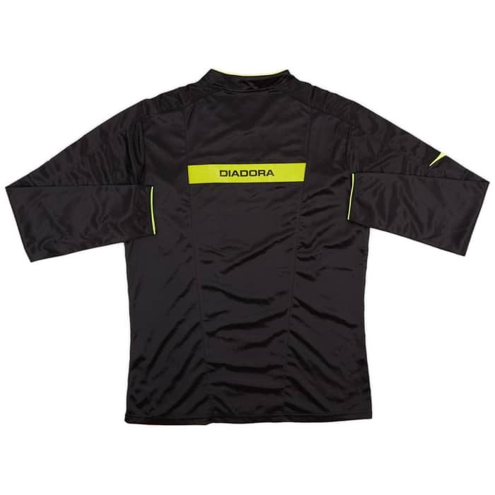 2013-15 Italy Diadora Referee L/S Shirt - 8/10 - (M)