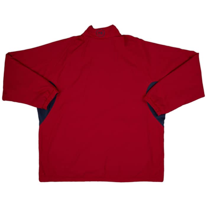 2000-02 Barcelona Nike Reversible 1/4 Zip Drill Top - 6/10 - (XL)