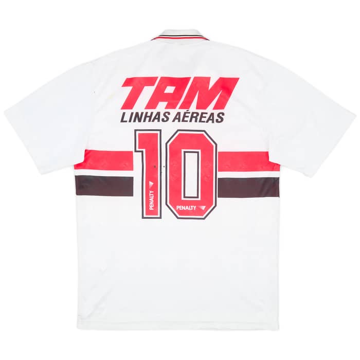 1993 Sao Paulo Home Shirt #10 - 7/10 - (L)