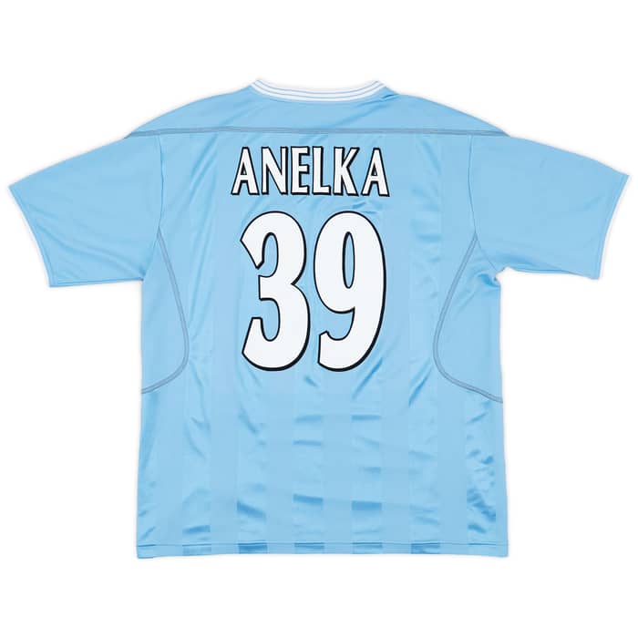 2003-04 Manchester City Home Shirt Anelka #39 - 8/10 - (L)