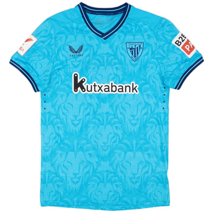 2023-24 Athletic Bilbao Match Issue Away Shirt Unai G. #30